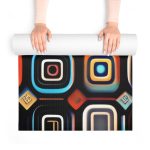 MandalaMystic™ Elemental Echoes 🌎 Foam Yoga Mat 🔥