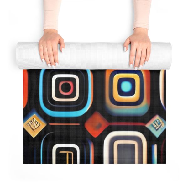 MandalaMystic™ Elemental Echoes 🌎 Foam Yoga Mat 🔥