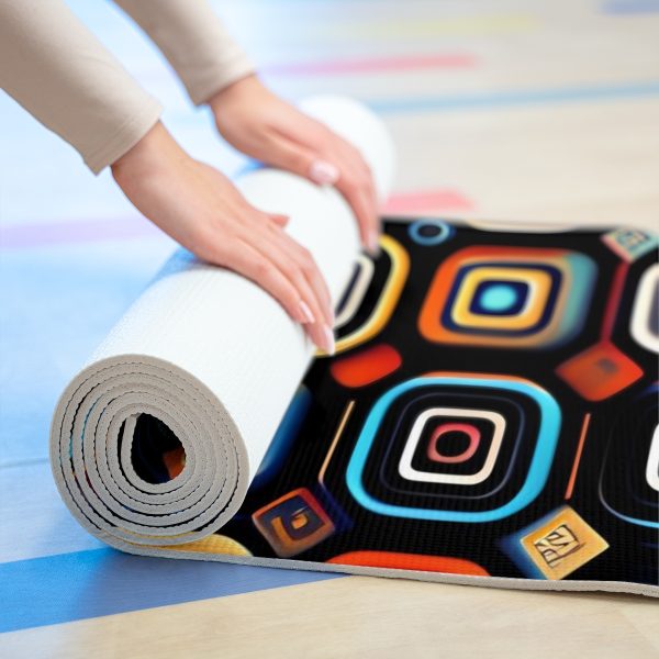 MandalaMystic™ Elemental Echoes 🌎 Foam Yoga Mat 🔥
