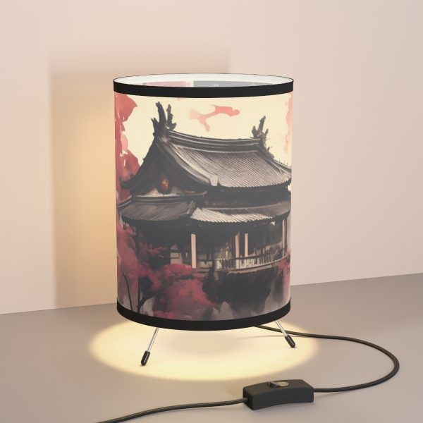 WeLoveLamp™ Serenity Oasis Tripod Lamp: Embrace Tranquility with Artistic Elegance!
