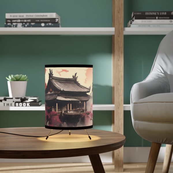 WeLoveLamp™ Serenity Oasis Tripod Lamp: Embrace Tranquility with Artistic Elegance!