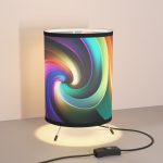 Dorm Room Delights Lamp - Infuse Your Space with Colorful Swirls of Fun