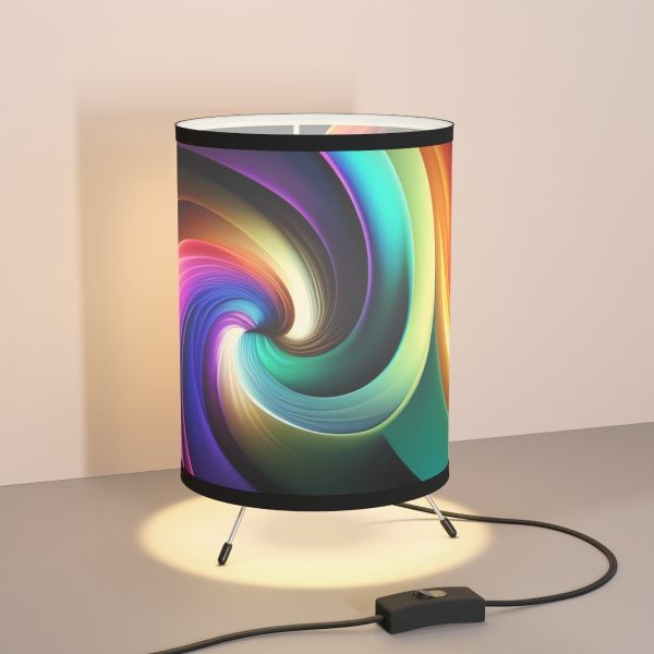 Dorm Room Delights Lamp - Infuse Your Space with Colorful Swirls of Fun