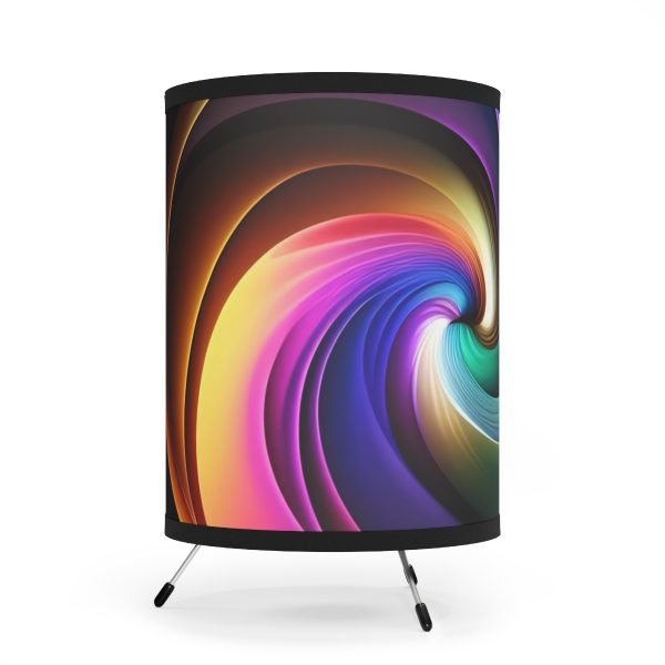 Dorm Room Delights Lamp - Infuse Your Space with Colorful Swirls of Fun