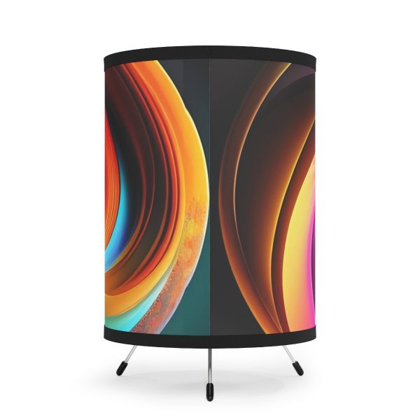 Dorm Room Delights Lamp - Infuse Your Space with Colorful Swirls of Fun