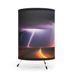WeLoveLamp™ Electra Horizon Tripod Lamp: A Thunderous Display of Nature's Power!