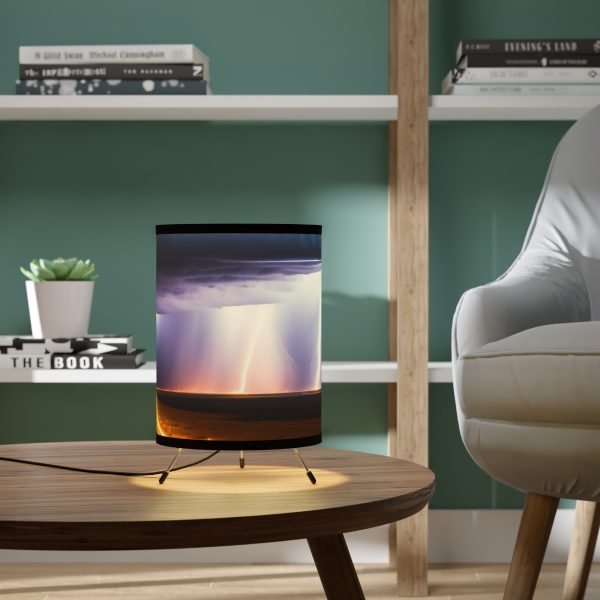 WeLoveLamp™ Electra Horizon Tripod Lamp: A Thunderous Display of Nature's Power!