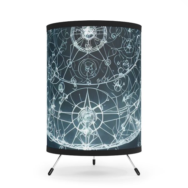 WeLoveLamp⢠Da Vinci's Illuminator Tripod Lamp đŞ Enlighten Your Space with Genius!