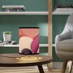 WeLoveLamp™ Retro Vibes Half-Tone Tripod Lamp: Illuminate Your Space with Nostalgic Elegance!
