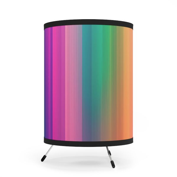 WeLoveLamp™ Zen Gradient Vibes Tripod Lamp: Serene Vibes with Every Glow!