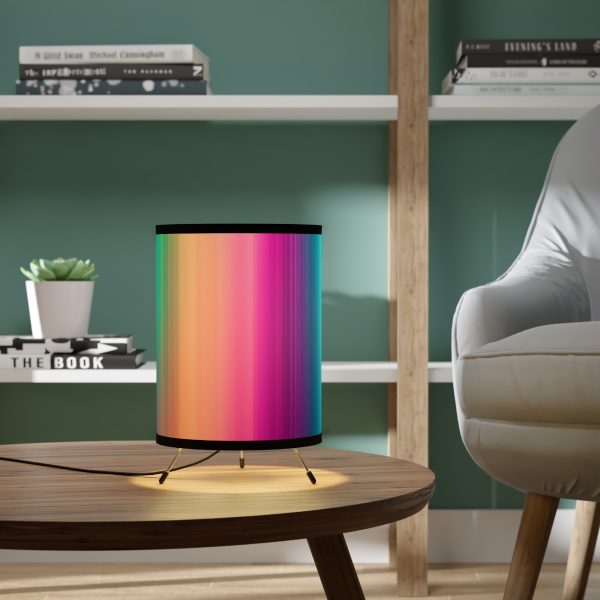 WeLoveLamp™ Zen Gradient Vibes Tripod Lamp: Serene Vibes with Every Glow!