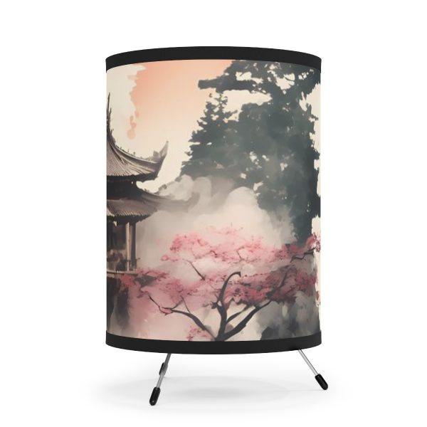WeLoveLamp™ Serenity Oasis Tripod Lamp: Embrace Tranquility with Artistic Elegance!