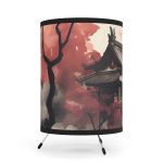 WeLoveLamp™ Serenity Oasis Tripod Lamp: Embrace Tranquility with Artistic Elegance!