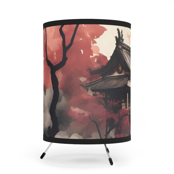 WeLoveLamp™ Serenity Oasis Tripod Lamp: Embrace Tranquility with Artistic Elegance!
