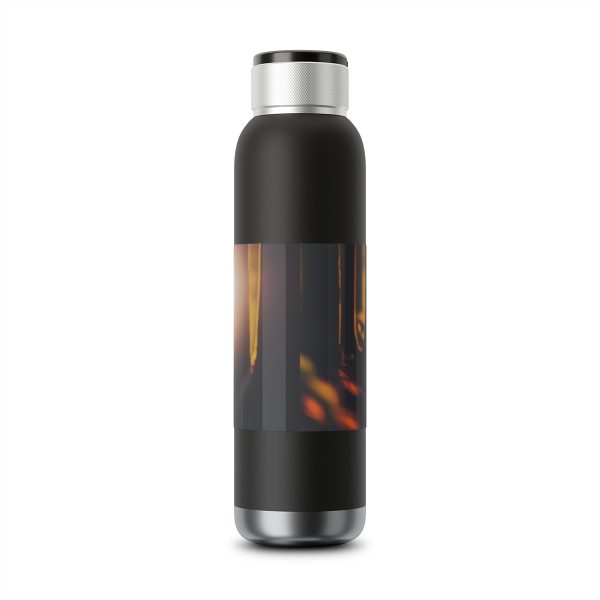 GrooveQuench™ Rhythm Vessel 🎵 Water Bottle Bluetooth Speaker Combo 💧 One Small Sip for Man, One Giant Leap for Music Lovers!