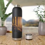 GrooveQuench™ Rhythm Vessel 🎵 Water Bottle Bluetooth Speaker Combo 💧 One Small Sip for Man, One Giant Leap for Music Lovers!