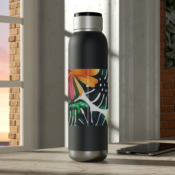 AquaBeats™ SoundWave Flask 🌊 Water Bottle Bluetooth Speaker Combo 🎶