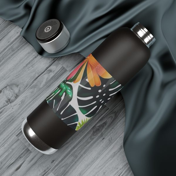 AquaBeats™ SoundWave Flask 🌊 Water Bottle Bluetooth Speaker Combo 🎶