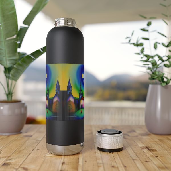 QuenchNote™ Harmony Flask 🎵 Water Bottle Bluetooth Speaker Combo 💦