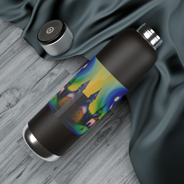 QuenchNote™ Harmony Flask 🎵 Water Bottle Bluetooth Speaker Combo 💦