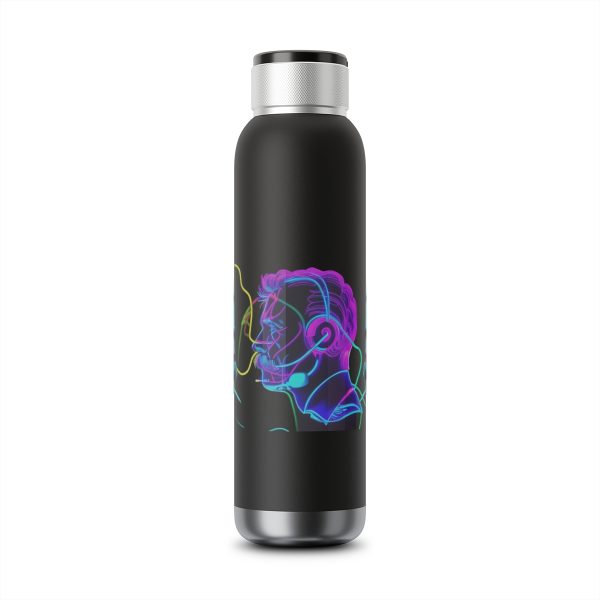 Nietzsche Beats™ Philosophical Flask - Water Bottle Speaker Combo" 🎧💦