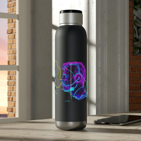 Nietzsche Beats™ Philosophical Flask - Water Bottle Speaker Combo" 🎧💦