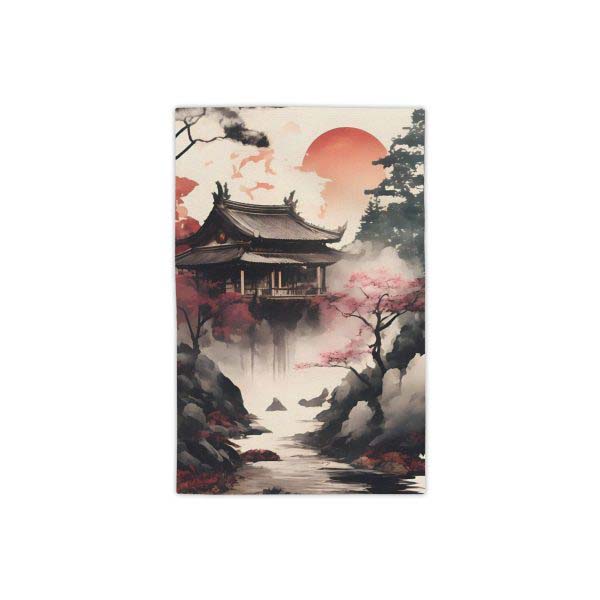 Bask in the Serene Splendor of the Sakura Zen Poolside Towel