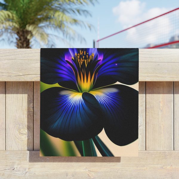 Black Orchid Bathroom Towel - An Escape for Your Senses!