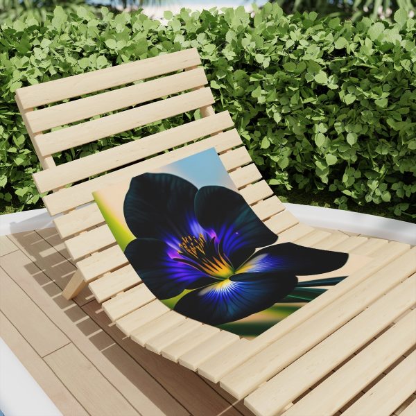 Black Orchid Bathroom Towel - An Escape for Your Senses!