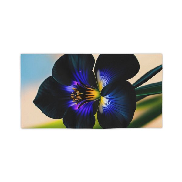 Black Orchid Bathroom Towel - An Escape for Your Senses!
