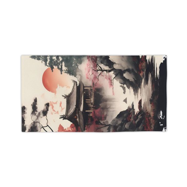 Bask in the Serene Splendor of the Sakura Zen Poolside Towel