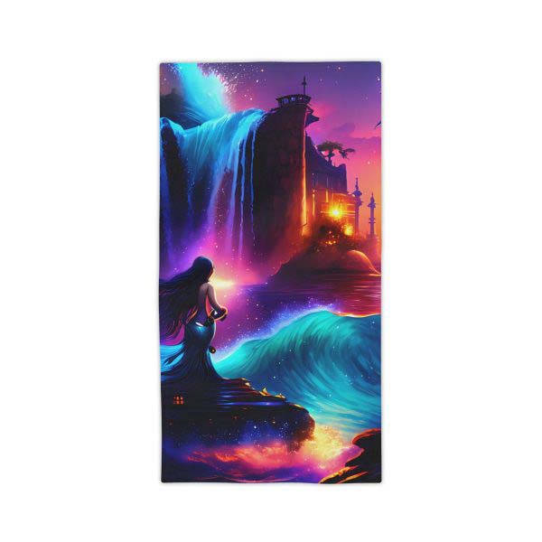 Mermaid Magic Beach Towel: Unleash Your Inner Sea Siren!