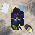 Black Orchid Bathroom Towel - An Escape for Your Senses!