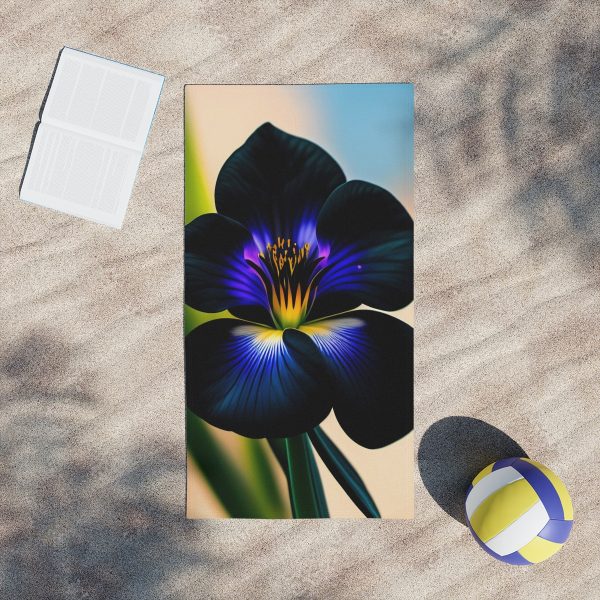 Black Orchid Bathroom Towel - An Escape for Your Senses!