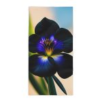 Black Orchid Bathroom Towel - An Escape for Your Senses!