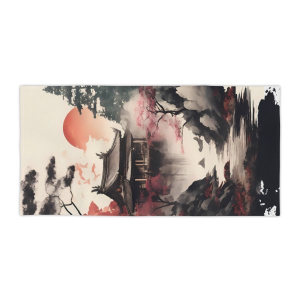 Bask in the Serene Splendor of the Sakura Zen Poolside Towel