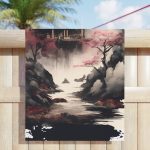 Bask in the Serene Splendor of the Sakura Zen Poolside Towel