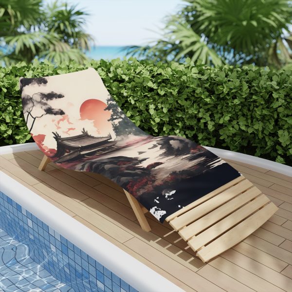 Bask in the Serene Splendor of the Sakura Zen Poolside Towel