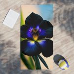 Black Orchid Bathroom Towel - An Escape for Your Senses!