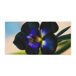 Black Orchid Bathroom Towel - An Escape for Your Senses!