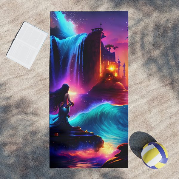 Mermaid Magic Beach Towel: Unleash Your Inner Sea Siren!