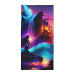 Mermaid Magic Beach Towel: Unleash Your Inner Sea Siren!
