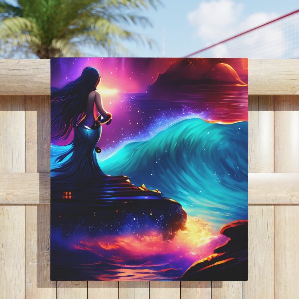 Mermaid Magic Beach Towel: Unleash Your Inner Sea Siren!