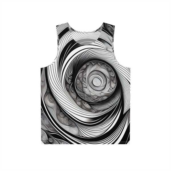 Illusionary Universe Tank Top - Dive into a World of Intricate Artistic Illusions!