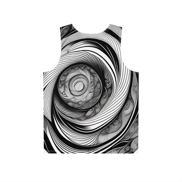 Illusionary Universe Tank Top - Dive into a World of Intricate Artistic Illusions!
