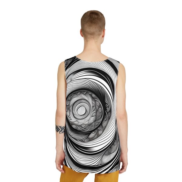 Illusionary Universe Tank Top - Dive into a World of Intricate Artistic Illusions!