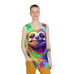Psychedelic Sloth Tank Top ✌️ Get Ready for a Trippy Adventure with Our Psychedelic Sloth!