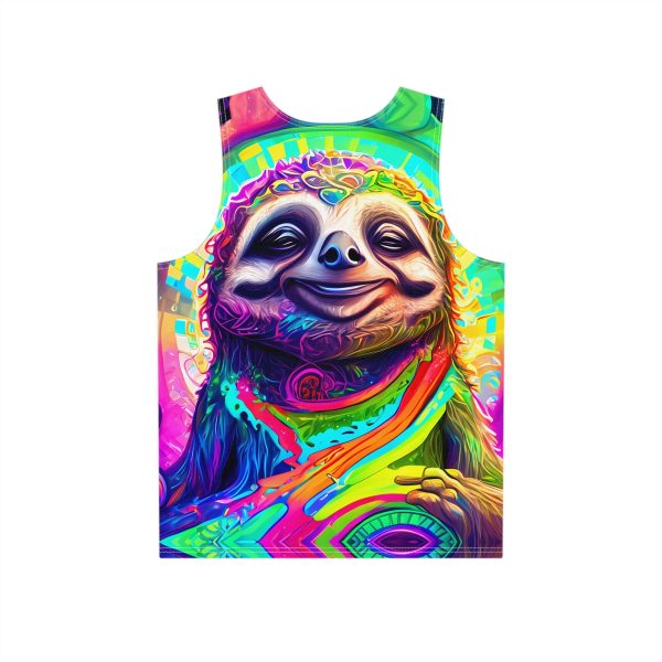 Psychedelic Sloth Tank Top ✌️ Get Ready for a Trippy Adventure with Our Psychedelic Sloth!