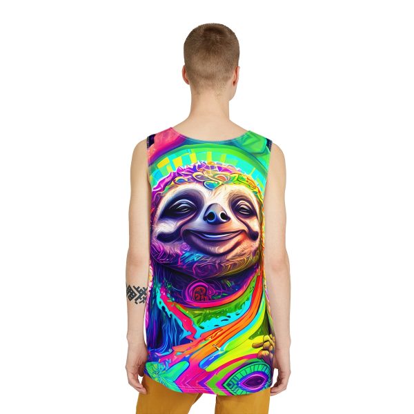 Psychedelic Sloth Tank Top ✌️ Get Ready for a Trippy Adventure with Our Psychedelic Sloth!