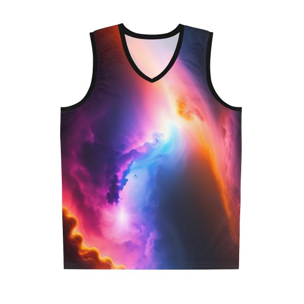 Mind Galaxy Men's Jersey Tank Top - Explore the Celestial Realms of Your Thoughts